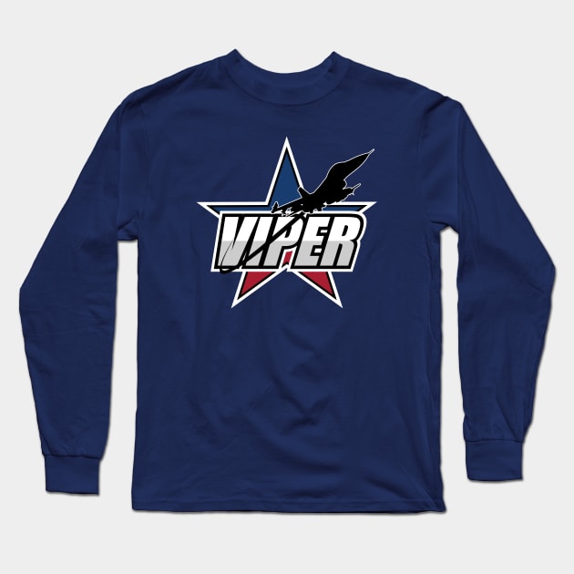 F-16 Viper Long Sleeve T-Shirt by TCP